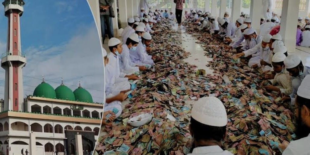 কিশোরগঞ্জের পাগলা মসজিদের দানবাক্সে মিলল ২৯ বস্তা টাকা, চলছে গণনা